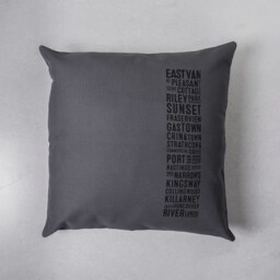 East Vancouver Pillow Cover Canada Souvenir Typography Cushion Mt Pleasant, Gastown, Chinatown, Strathcona - thumbnail 3