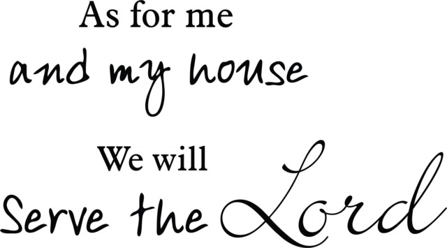 As For Me & My House Printable Wall Art