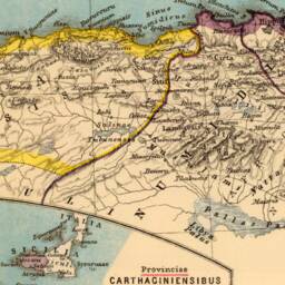 Spain Map - Old Of Iberian Peninsula & Mauretania Large Print On Paper Or Canvas - thumbnail 3