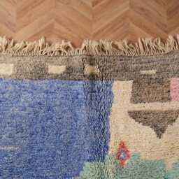 Vibrant Boujaad Rug 6x9 Berber Moroccan Beauty - thumbnail 3