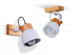 Modern Wall Sconce /Ceiling Light Wooden Sconces Spot Plafond Bedside Lighting