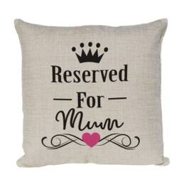 Personalised Cushion Cover, Reserved For Gift Idea By Inspired Creative Design - thumbnail 2