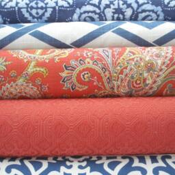 Both Sides-Richloom Decorative Designer Pillow Cover-Geometric - Russet Red /Ivory Throw/Lumbar - thumbnail 4