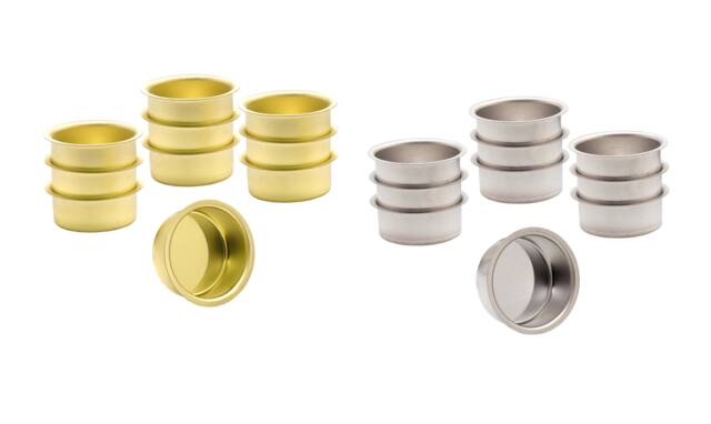 Tealight Holder Tealight Grommets 40 Mm - 10 Pieces