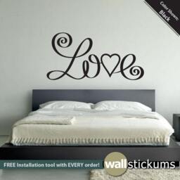Love Wall Art Decal Sticker - Wd0006 - thumbnail 1