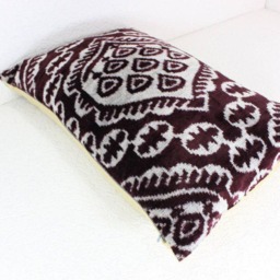 Velvet Ikat Pillow Cover - thumbnail 2