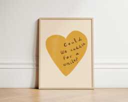 Could We Cuddle Print, Nursery Bedroom Art, Illustration Wall Boho Decor, Kids Room, Unframed - thumbnail 1