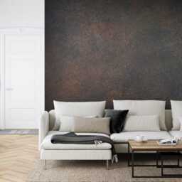 Black Concrete Texture Wallpaper, Peel & Stick Wall Mural - thumbnail 2
