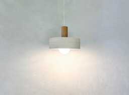 Handmade Carved Clay Pendant Light Off White Kitchen Island Lighting - thumbnail 1