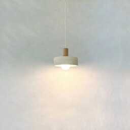 Handmade Carved Clay Pendant Light Off White Kitchen Island Lighting - thumbnail 2