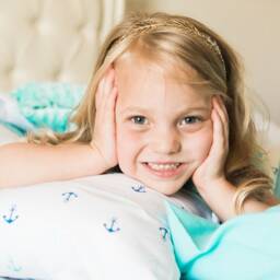Teal Toddler Pillowcase, Soft Polyester Travel Pillow, Usa Made - thumbnail 2