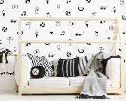 Summer Fun Wall Decals - Nursery Decals, Kids Room Beach Decor, Stickers, Pineapple Decal - thumbnail 1