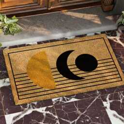 Groovy Celestial Floor Mat - Abstract Pattern Porch Classic Housewarming D??cor Rug - thumbnail 3