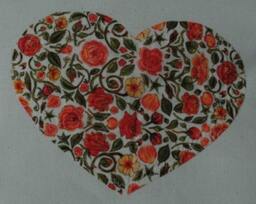 Cushion/Pillow Cover - Calico & Liberty Tana Lawn Penrose - Orange - thumbnail 3