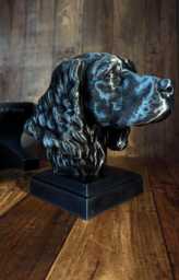 3D Printed Springer Spaniel Bust Pet Memorial, Ornament, Gift