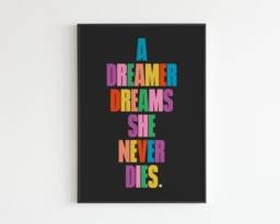 A Dreamer Dreams She Never Dies - Champagne Supernova Lyrics Music A3 A4 A5 Wall Art Poster Print - thumbnail 1