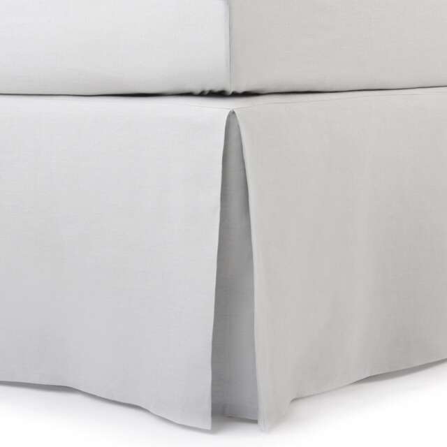 Linen Bedskirt, Box Pleat Bedskirts, Bed Skirt Queen, King, Full, Twin, Double, Single - image 1