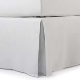 Linen Bedskirt, Box Pleat Bedskirts, Bed Skirt Queen, King, Full, Twin, Double, Single