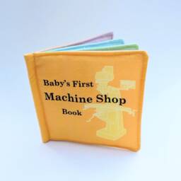 Machine Shop Cloth Book For Babies - thumbnail 2