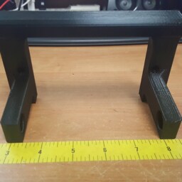 Toilet Paper Holder With Phone Shelf/3D Printed - thumbnail 2