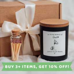 In Loving Memory Of A Dad Candle Candles Gift Memorial