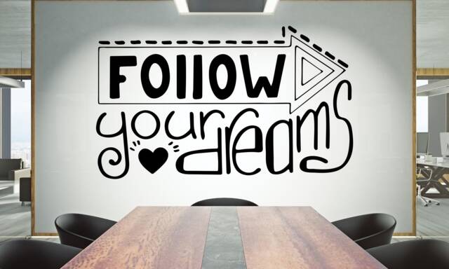 Teamwork Quote Vinyl Wall Decal Office Decor 1746Re - image 1
