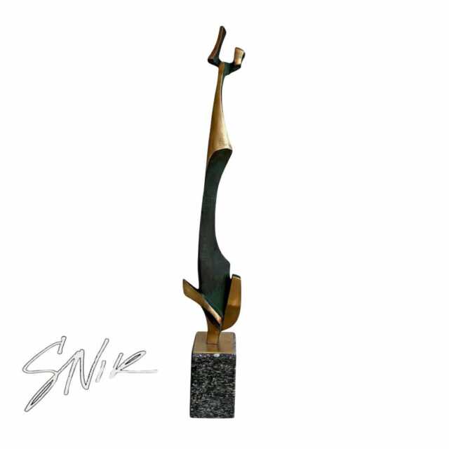 Torso, H58cm, Stoycho Nikiforov - Bronze Sculpture, Unique, Original & Certified - image 1