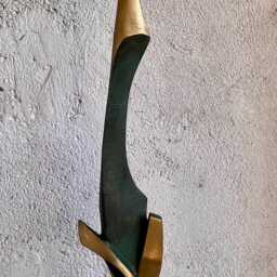 Torso, H58cm, Stoycho Nikiforov - Bronze Sculpture, Unique, Original & Certified - thumbnail 2