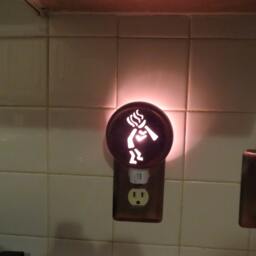 Southwestern Style Kokopelli Cutout Night Light - thumbnail 2
