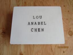 Keepsake Box Large White Baby's Name 11.5 X 9 3.5 - thumbnail 1