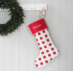 Christmas Stocking - Holiday Personalised Stockings Socks For Dog Custom - thumbnail 1