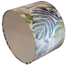 Panama Handmade Lampshade, Lampshades, Table Ceiling Lamp Shades, Green Shade, Leaf Lampshade - thumbnail 3