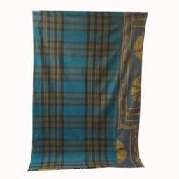 Handmade Cotton Kantha Quilt Twin Sari Blanket - thumbnail 4