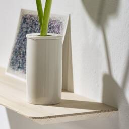 Small Wall Shelf Made Of Silver Fir With Rounded Edges - thumbnail 3