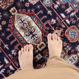 6'6x8'7 Kazak Farmhouse Brand New Rug, Small Handmade Medallion Wool Afghan Luxury Design Bedroom Livingroom Office D??cor Rug - thumbnail 3