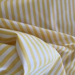 Sale Samba 100% Cotton White-Yellow Stripes Curtain By The Meter 6 Colors Nya Nordiska - thumbnail 3