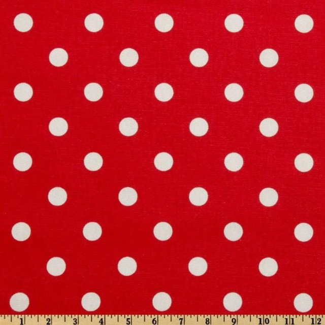 Red Pillow Cover.red & White Dots Decorative Pillow - 10