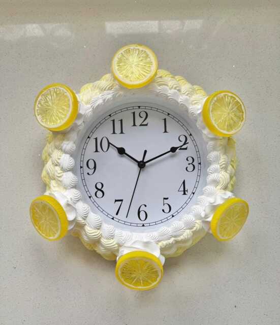 Lemon Cake Clock - image 1