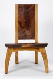 Lounge Chair in Highly Figured Walnut & White Oak
