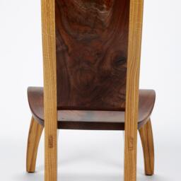 Lounge Chair in Highly Figured Walnut & White Oak - thumbnail 3