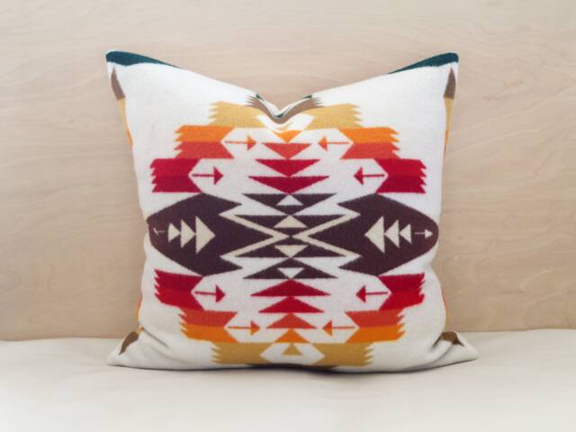 Tucson Pillow Cover, Southwestern Wool Cover - Made To Order - image 1
