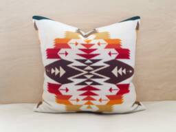 Tucson Pillow Cover, Southwestern Wool Cover - Made To Order - thumbnail 1