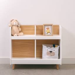 Book & Toys Scandic Montessori Storage Box, Shelf For Kids Nursery - thumbnail 2