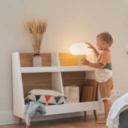Book & Toys Scandic Montessori Storage Box, Shelf For Kids Nursery - thumbnail 1