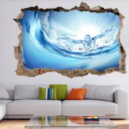 Liquid Swimmer Wall Decal Sticker Mural Print Art Home Office Bedroom Decor Sports Ge3 - thumbnail 2