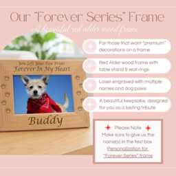 "Forever Dog Memorial Picture Frame, ""My"" Or ""Our" - thumbnail 2
