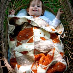 Fox Crochet Baby Blanket Pattern, Unisex Baby Afghan Blanket Pattern, Instant PDF Download - thumbnail 2