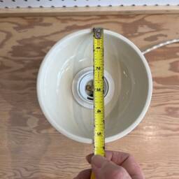 Handmade Ceramic Table Lamp, Mid-Century Modern Style - thumbnail 3