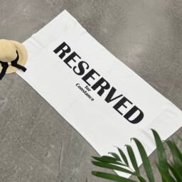Reserved Personalised Pool Towel - thumbnail 2