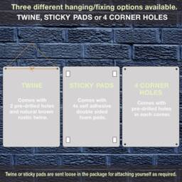 Personalised Train Station Metal Sign, Custom Text Name Wall Plaque, Man Cave Bar Shed Office Room Decor, Model Railway Gift - thumbnail 3